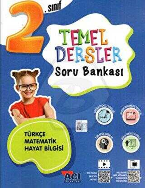 resm Açı Yayınları 2. Sınıf Temel Dersler Soru Bankası