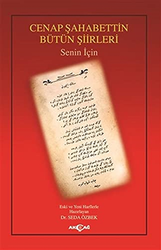 resm Cenap Şahabettin Bütün Şiirleri: Senin İçin