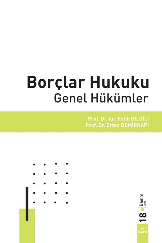 resm Borçlar Hukuku Genel Hükümler