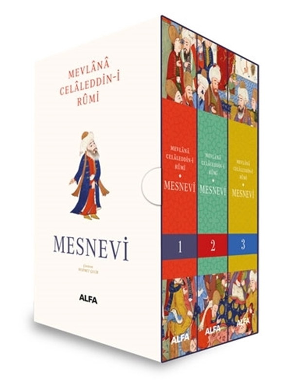 resm Mesnevi 1-2-3 (Ciltli - Kutulu Set)