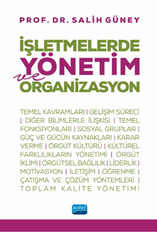 resm İşletmelerde Yönetim ve Organizasyon
