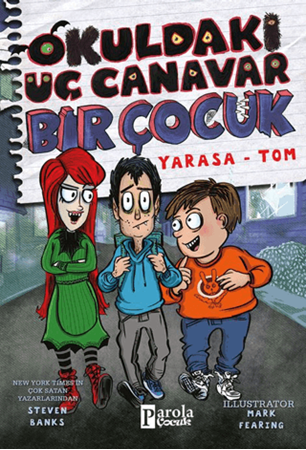 Resim Okuldaki Üç Canavar Bir Çocuk