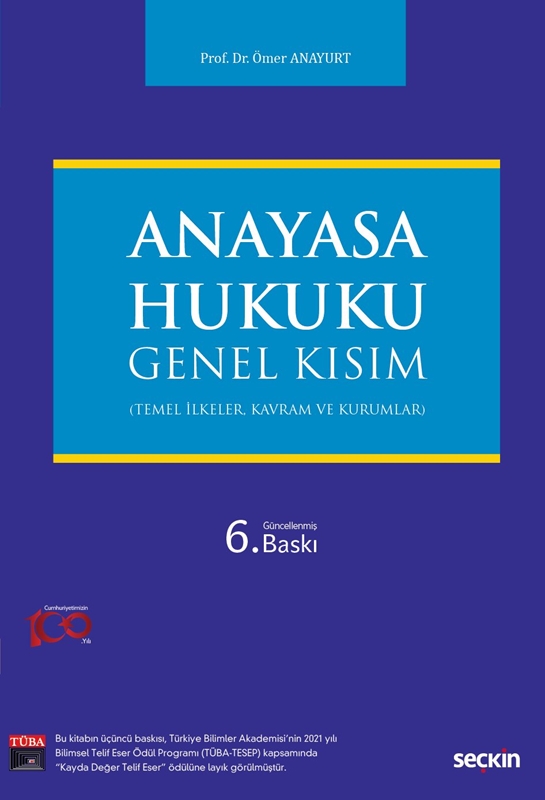 resm Anayasa Hukuku: Genel Kısım