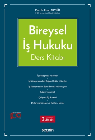 Resim Bireysel İş Hukuku Ders Kitabı