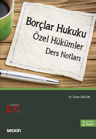 Resim Borçlar Hukuku (Özel Hükümler) Ders Notları