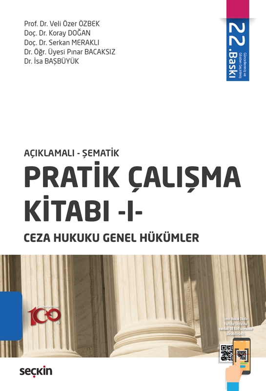 resm Açıklamalı – Şematik Pratik Çalışma Kitabı – I, Ceza Hukuku Genel Hükümler