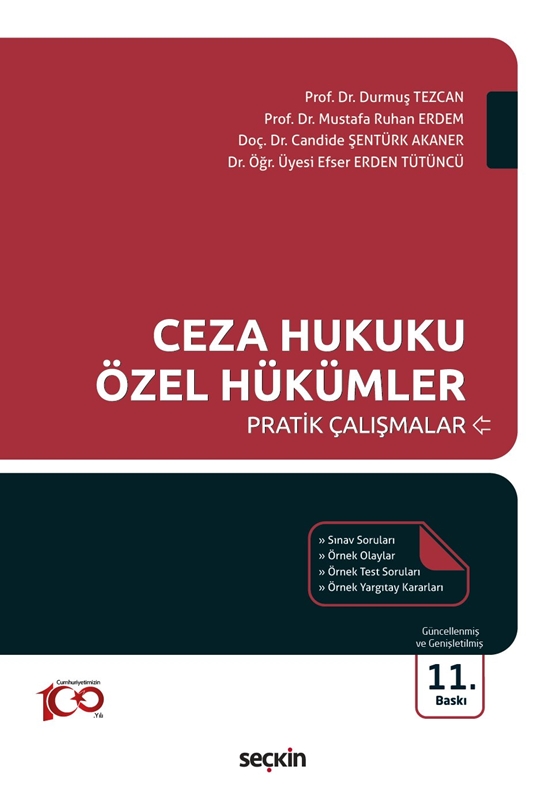 resm Ceza Hukuku Özel Hükümler Pratik Çalışmalar