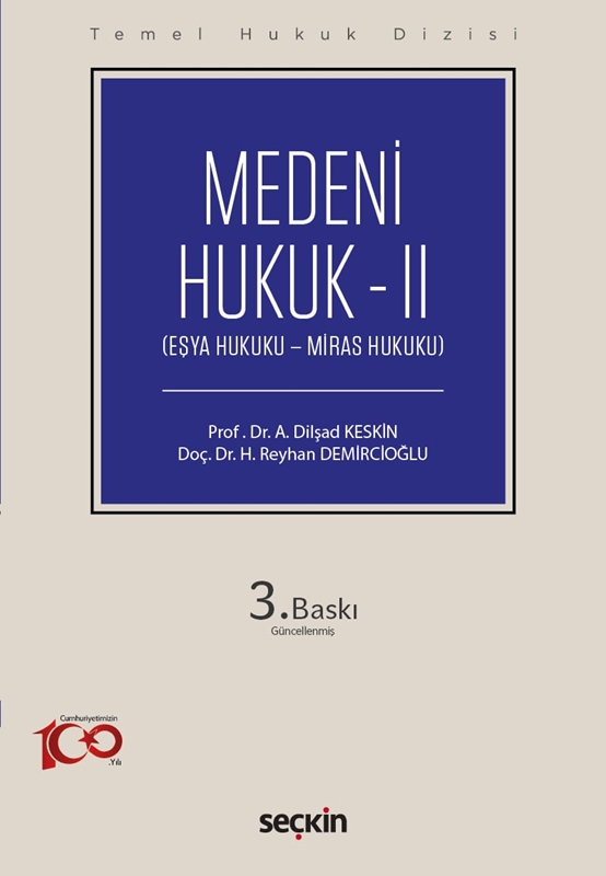 resm Temel Hukuk Dizisi Medeni Hukuk – II (THD)
