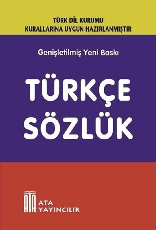 resm Ata Yayıncılık Türkçe Sözlük