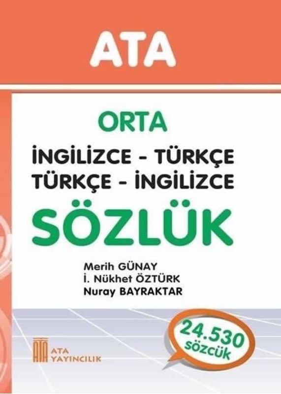 resm Ata Yayıncılık Orta İngilizce Sözlük