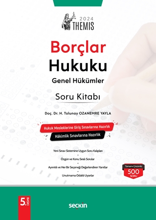 Resim THEMIS – Borçlar Hukuku Genel Hükümler – Soru Kitabı