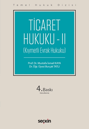 Resim Temel Hukuk Dizisi Ticaret Hukuku – II (THD)