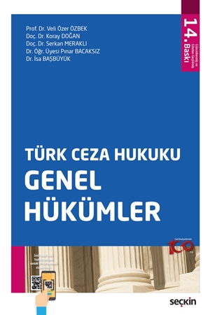 Resim Türk Ceza Hukuku Genel Hükümler