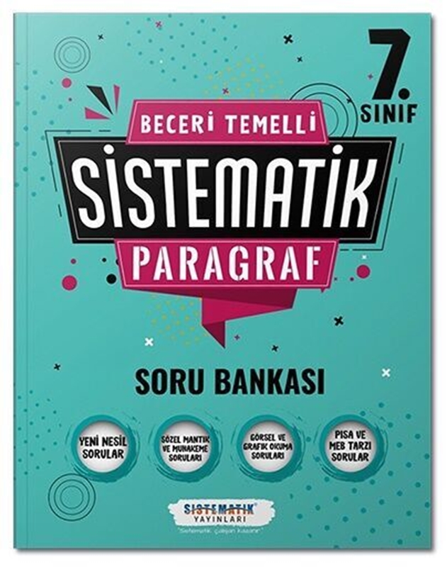 resm Sistematik 7. Sınıf Paragraf Sistematik Soru Bankası