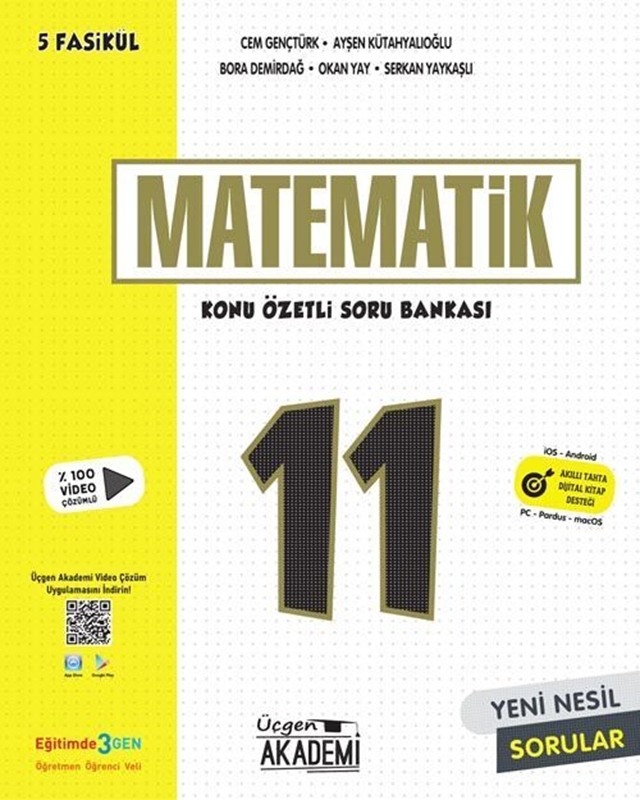 resm 11. Sınıf Matematik Konu Anlatımlı Soru Bankası