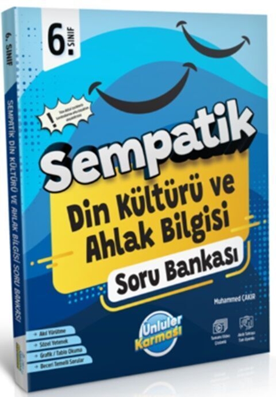 resm 6. Sınıf Din Kültürü ve Ahlak Bilgisi Sempatik Soru Bankası