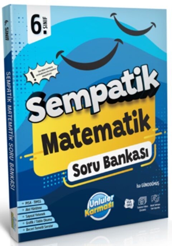 resm 6. Sınıf Matematik Sempatik Soru Bankası