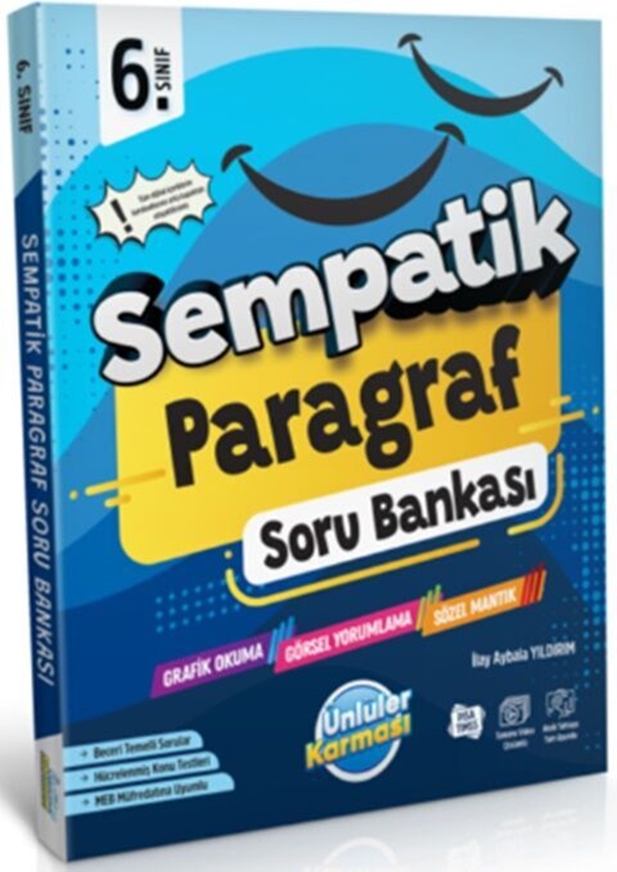 resm 6. Sınıf Paragraf Sempatik Soru Bankası