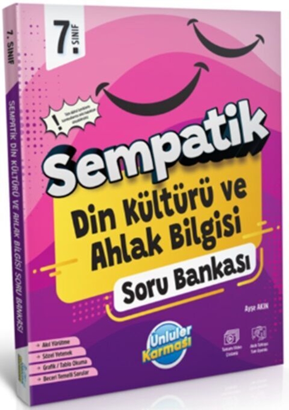 resm 7. Sınıf Din Kültürü ve Ahlak Bilgisi Sempatik Soru Bankası