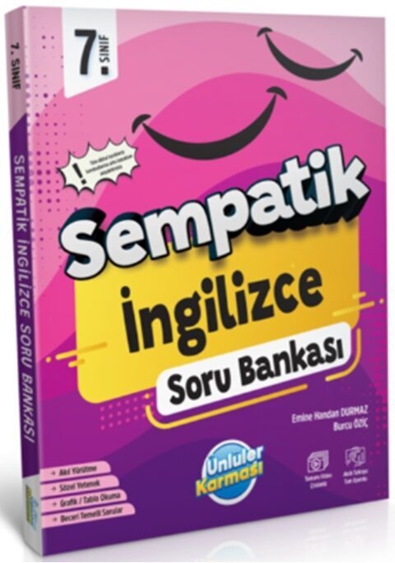 resm 7. Sınıf İngilizce Sempatik Soru Bankası