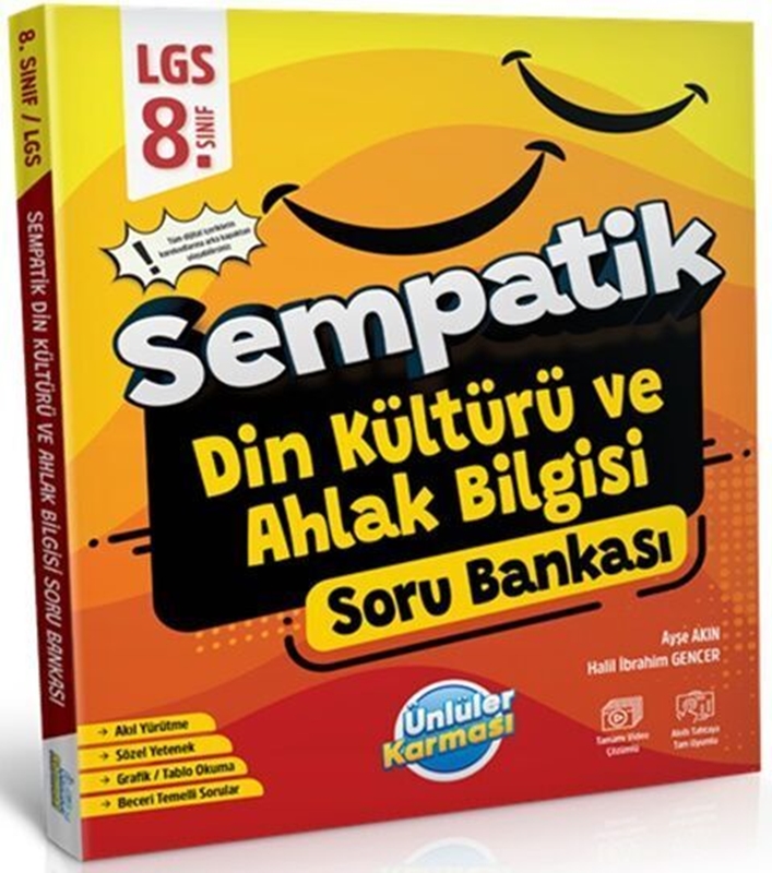 resm 8. Sınıf Din Kültürü ve Ahlak Bilgisi Soru Bankas