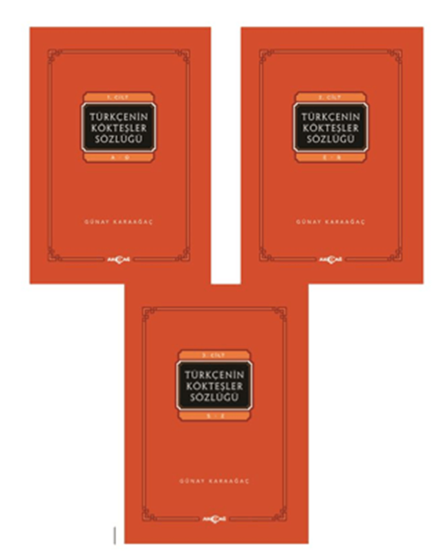 resm Türkçenin Kökteşler Sözlüğü 3 Cilt Takım