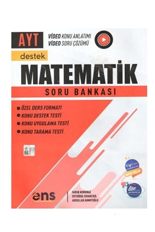 resm ENS Yayınları 2024 AYT Matematik Destek Soru Bankası