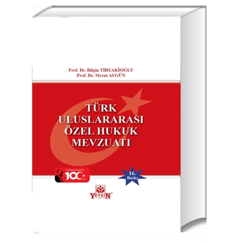 resm Türk Uluslararası Özel Hukuk Mevzuatı - Bilgin Tiryakioğlu, Mesut Aygün