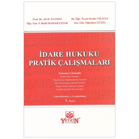 Resim İdare Hukuku Pratik Çalışmaları - Ali D. Ulusoy