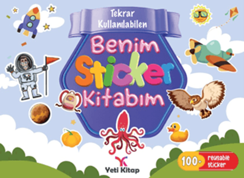 resm Tekrar Kullanılabilen Benim Sticker Kitabım