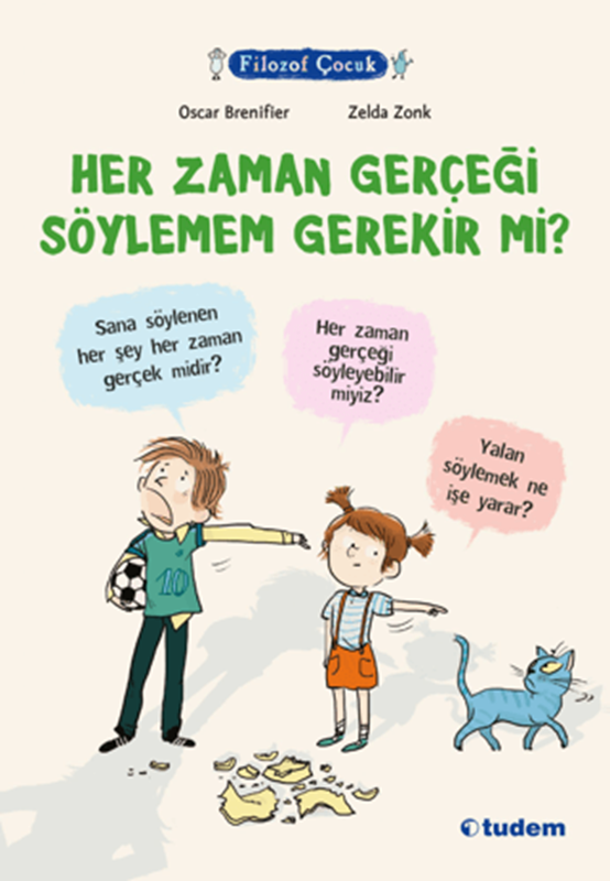 resm Filozof Çocuk - Her Zaman Gerçeği Söylemem Gerekir mi?