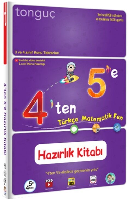 resm Tonguç Akademi 4 ten 5 e Hazırlık Kitabı