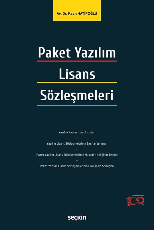 resm Paket Yazılım Lisans Sözleşmeleri