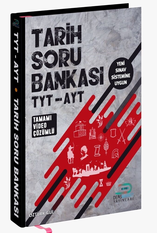 resm Dersmarket Yayınları TYT AYT Tarih Soru Bankası