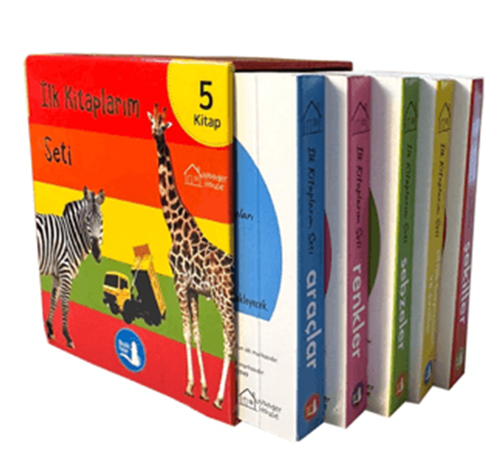 Resim İlk Kitaplarım Seti 5 Kitap Kutulu Set