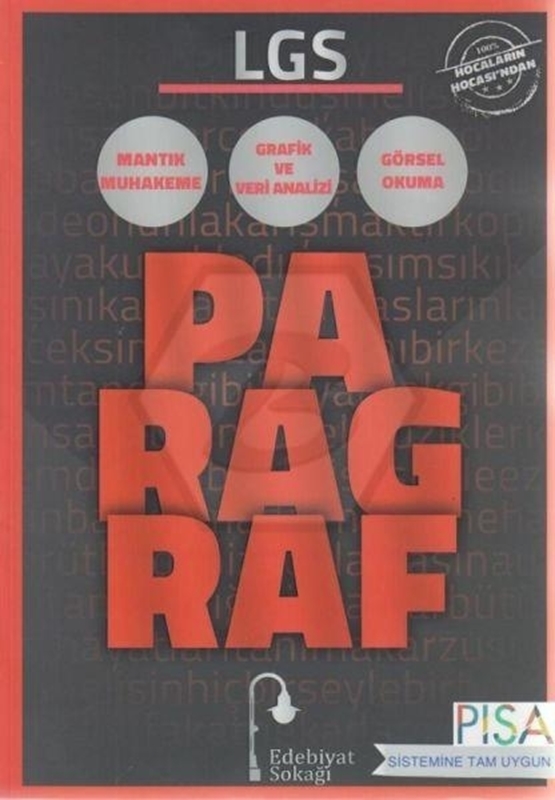 resm Edebiyat Sokağı 8. Sınıf LGS Paragraf Soru Bankası