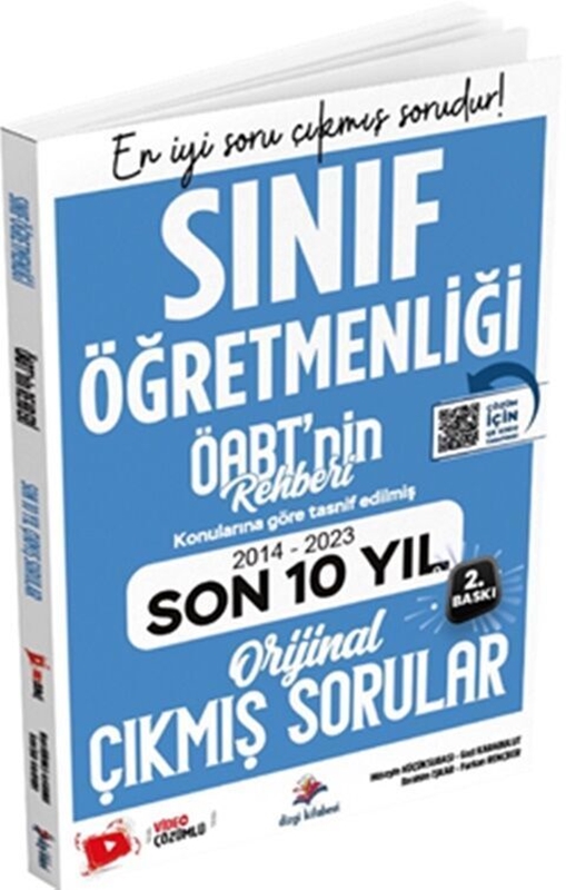 resm Dizgi Kitap ÖABT nin Rehberi Sınıf Öğretmenliği Son 9 Yıl Çıkmış Sorular Video Çözümlü