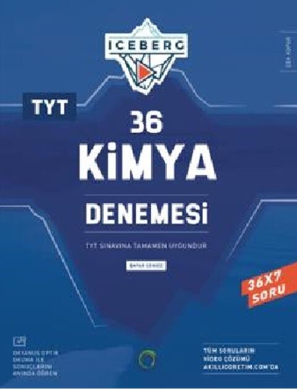 resm Okyanus Yayınları TYT Kimya Iceberg 36 Deneme