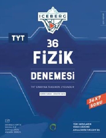 Resim Okyanus Yayınları TYT Fizik Iceberg 36 Deneme