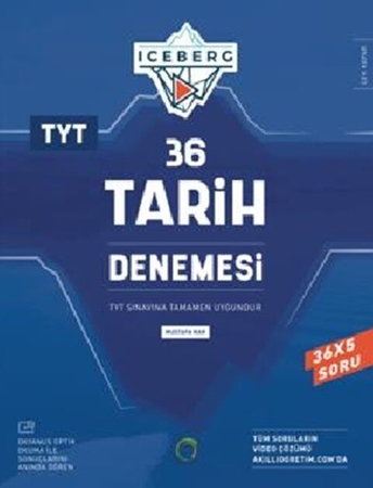 Resim Okyanus Yayınları TYT Tarih Iceberg 36 Deneme