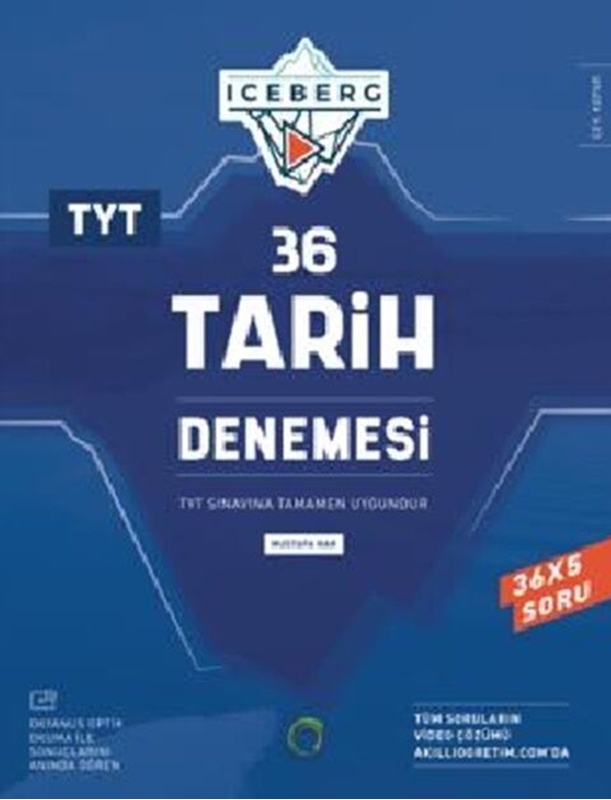 resm Okyanus Yayınları TYT Tarih Iceberg 36 Deneme