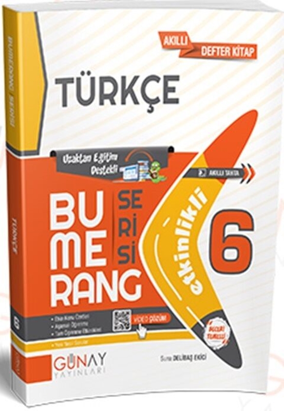 resm 6. Sınıf Türkçe Etkinlikli Bumerang Serisi