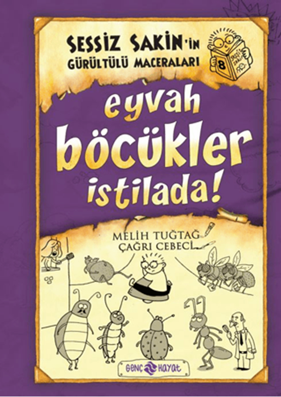 resm Sessiz Sakin’in Gürültülü Maceraları 8 - Eyvah Böcükler İstilada!