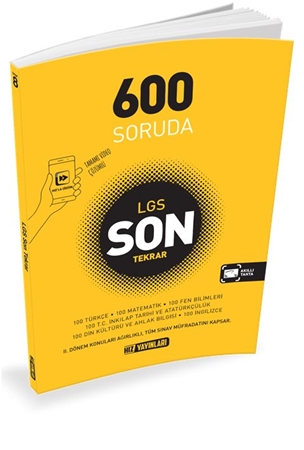 Resim Hız Yayınları 600 Soruda LGS Son Tekrar