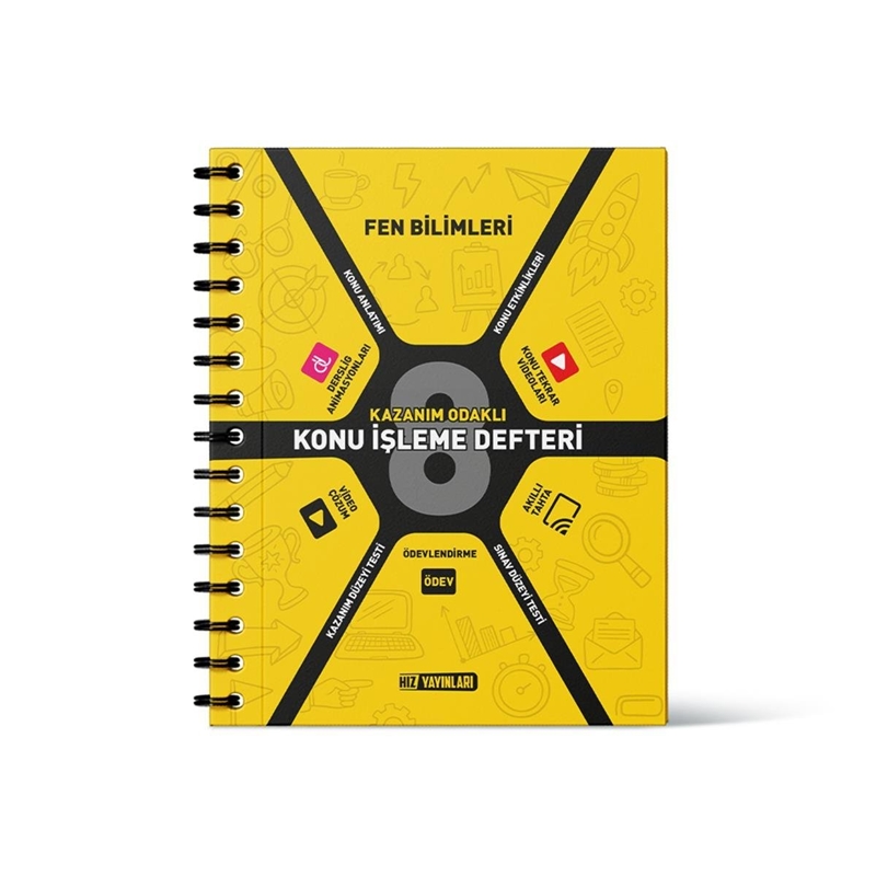 resm 8. Sınıf Fen Bilimleri Konu İşleme Defteri