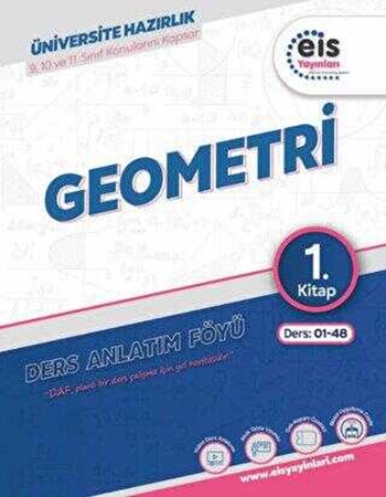 Resim Eis Yayınları TYT AYT Geometri Ders Anlatım Föyü 1. Kitap