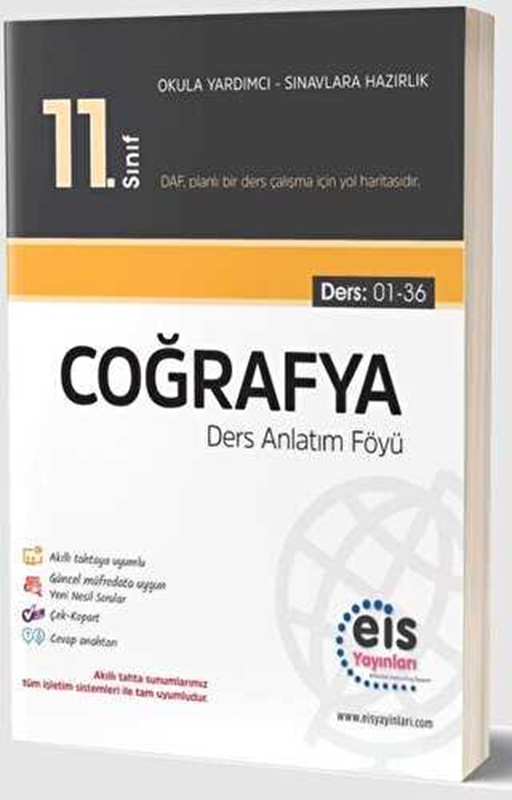 resm Eis Yayınları 11. Sınıf - DAF - Coğrafya