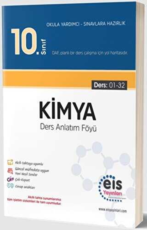 resm Eis Yayınları 10. Sınıf - DAF - Kimya