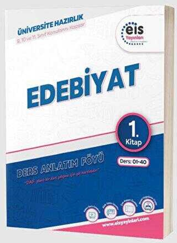 resm Eis Yayınları YKS - Mavi Set - DAF - Edebiyat - 1. Kitap