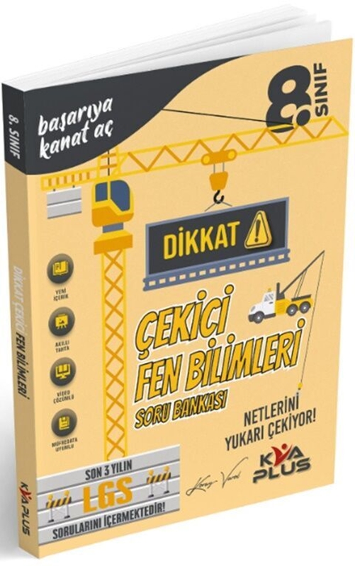 resm KVA Yayınları 8. Sınıf Dikkat Çekici Fen Bilimleri Soru Bankası
